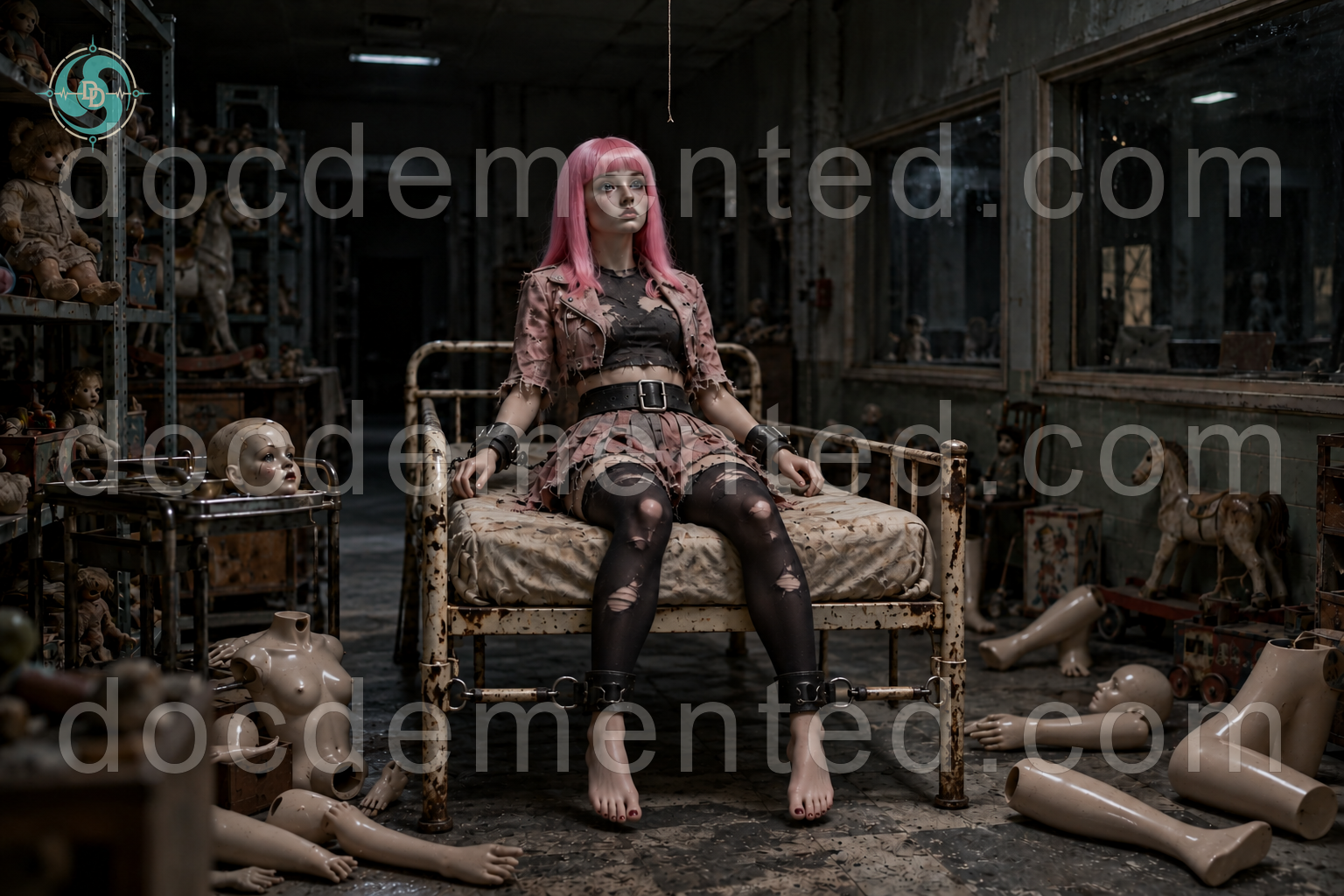 Lebende Puppe – Horrormotiv